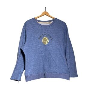 Made to Shine Blue Sweatshirt Size 2X